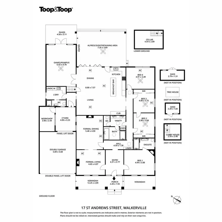 Floorplan of Homely house listing, 17 St Andrews Street, Walkerville SA 5081