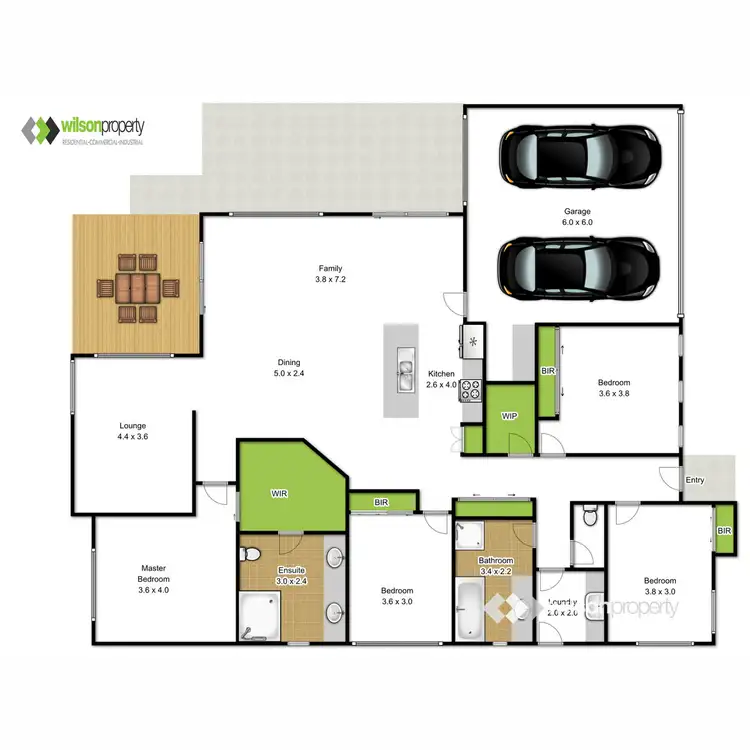 Floorplan of Homely house listing, 1 Eton Avenue, Traralgon VIC 3844