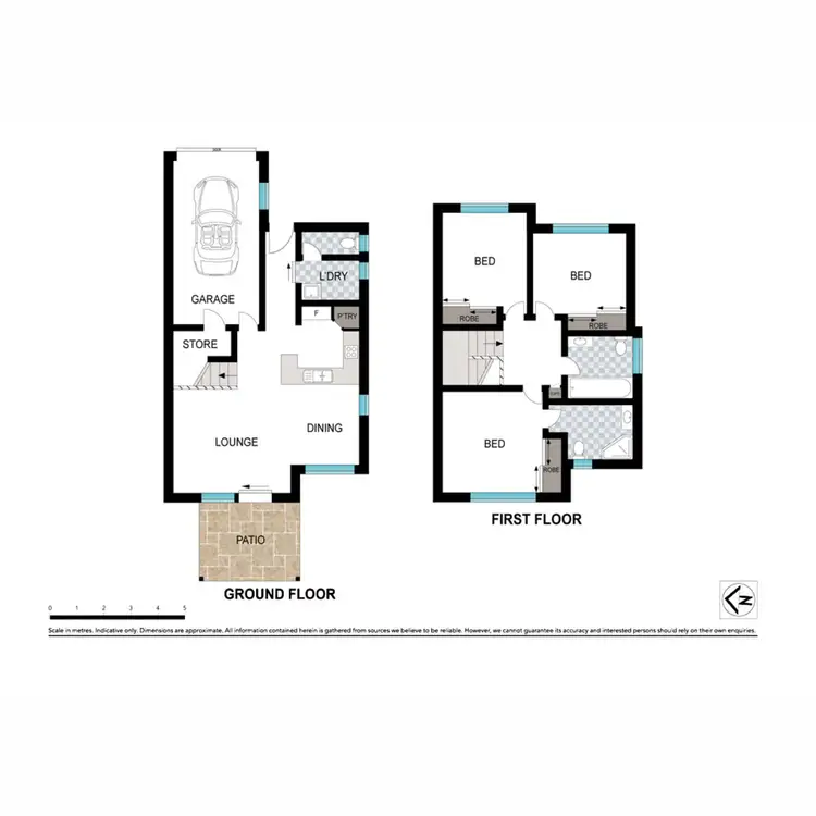 Floorplan of Homely townhouse listing, 32/39 Gumtree Street, Runcorn QLD 4113