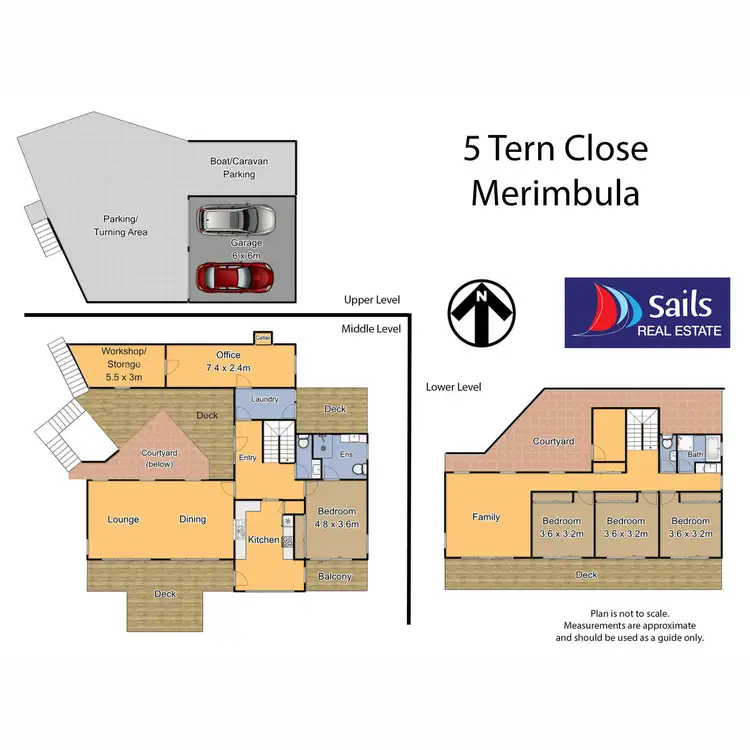 Floorplan of Homely house listing, 5 Tern Close, Merimbula NSW 2548