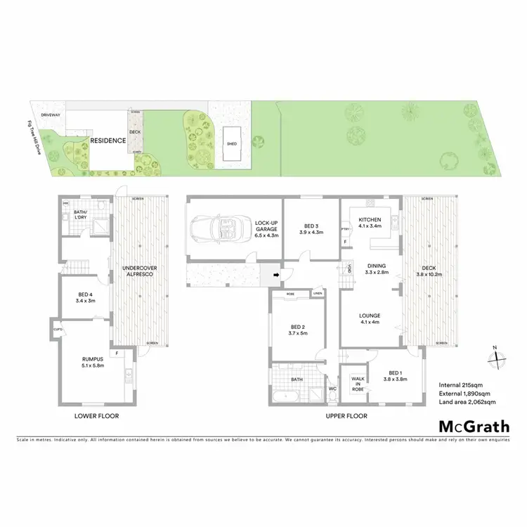 Floorplan of Homely house listing, 26 Fig Tree Hill Drive, Lennox Head NSW 2478
