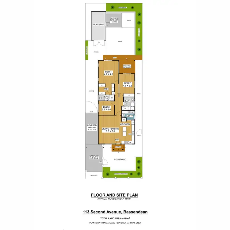 Floorplan of Homely house listing, 113 Second Avenue, Bassendean WA 6054