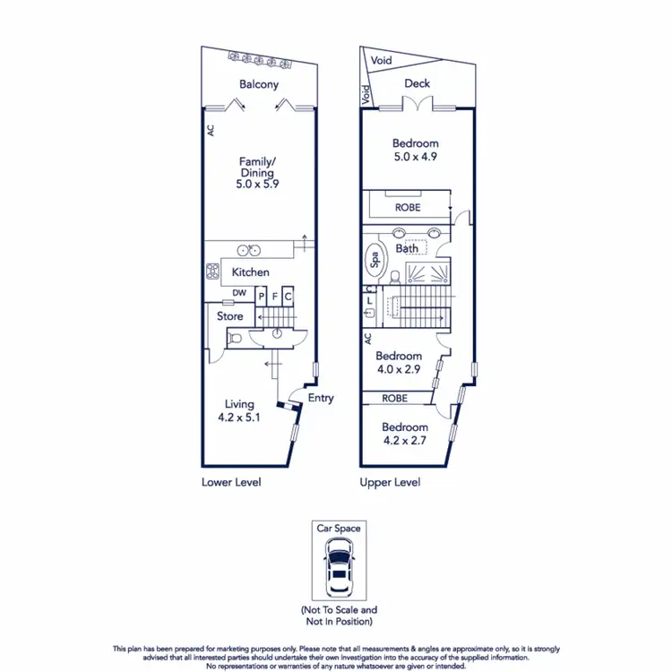 Floorplan of Homely apartment listing, 11/155 Mt Alexander Road, Flemington VIC 3031