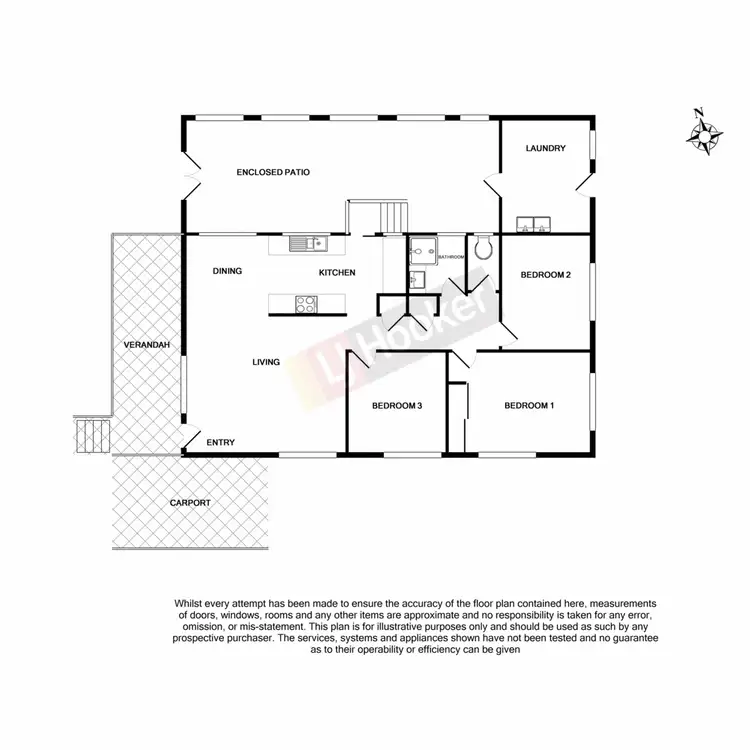 Floorplan of Homely house listing, 18 Chandler Street, Acacia Ridge QLD 4110