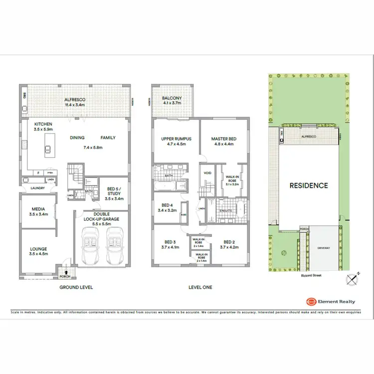 Floorplan of Homely house listing, 16 Rickard Street, Denistone East NSW 2112