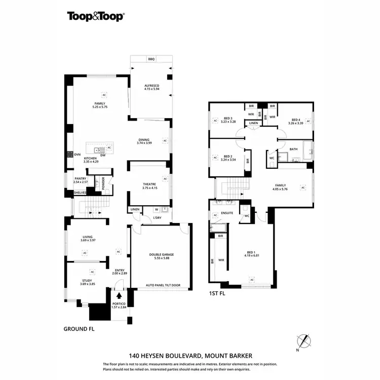 Floorplan of Homely house listing, 140 Heysen Boulevard, Mount Barker SA 5251