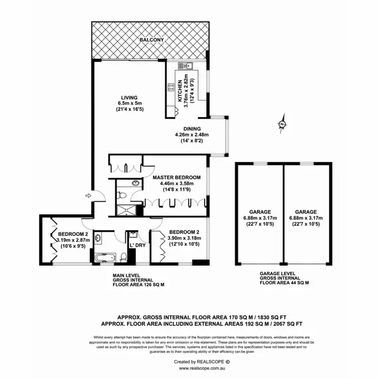 Floorplan of Homely apartment listing, 6/164 Macquarie Street, St Lucia QLD 4067