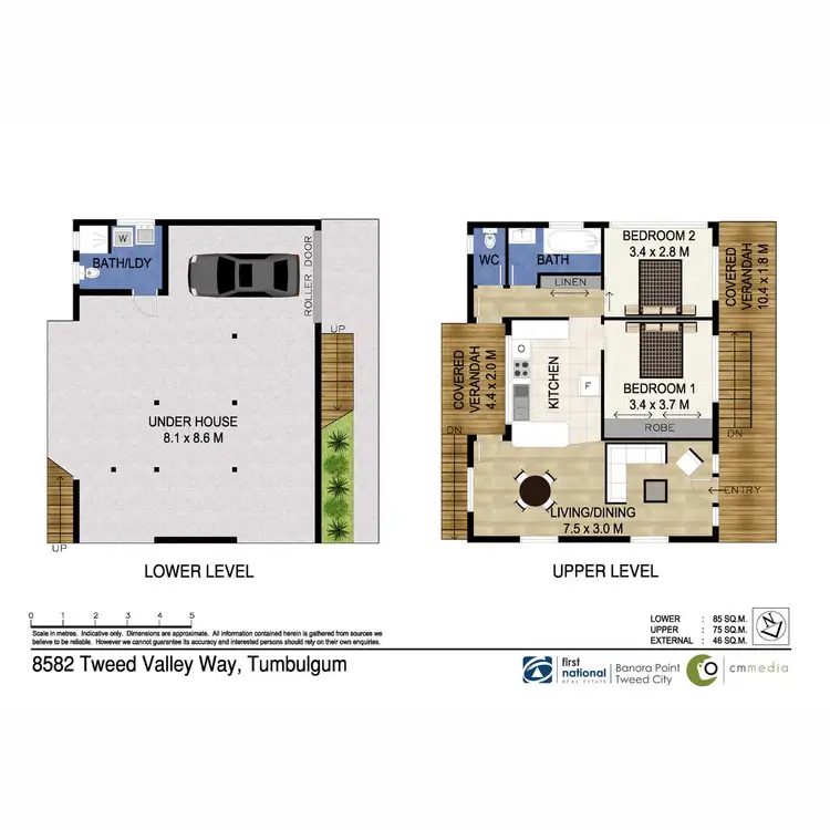 Floorplan of Homely house listing, 8582 Tweed Valley Way, Tumbulgum NSW 2490