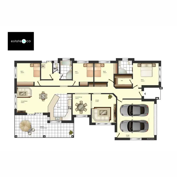 Floorplan of Homely house listing, 96 Brookeside Crescent, Seventeen Mile Rocks QLD 4073