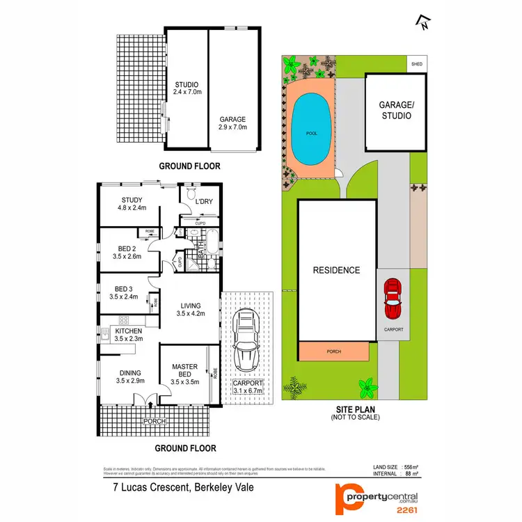 Floorplan of Homely house listing, 7 Lucas Crescent, Berkeley Vale NSW 2261