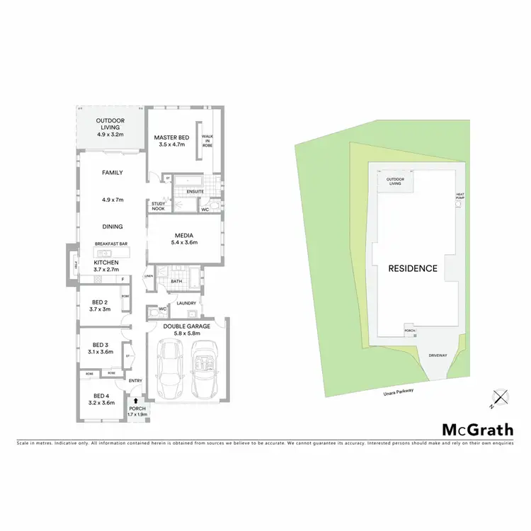 Floorplan of Homely house listing, 60 Unara Parkway, Cumbalum NSW 2478