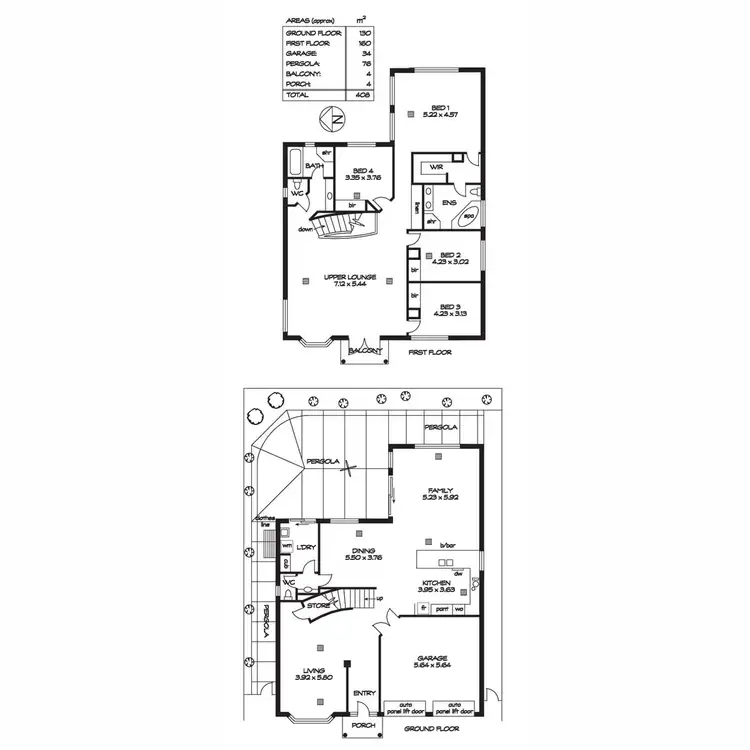Floorplan of Homely house listing, 14 Nugent Place, Golden Grove SA 5125