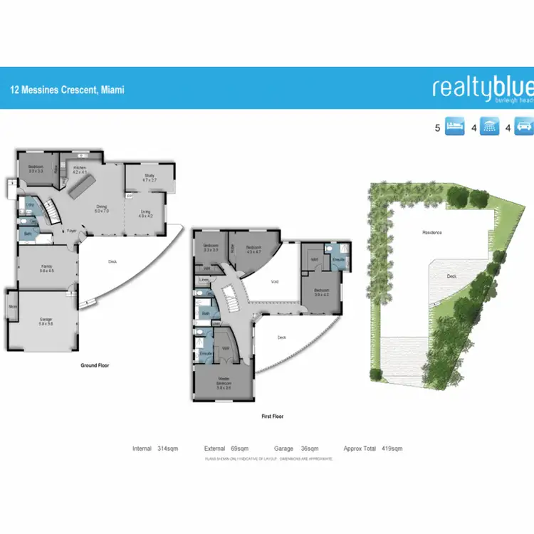 Floorplan of Homely house listing, 12 Messines Crescent, Miami QLD 4220