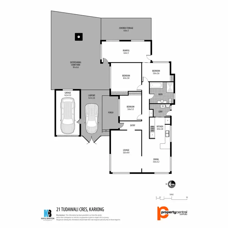 Floorplan of Homely house listing, 21 Tudawali Crescent, Kariong NSW 2250