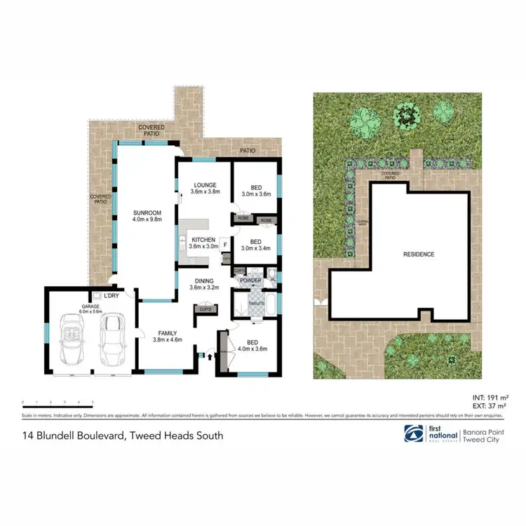 Floorplan of Homely house listing, 14 Blundell Boulevard, Tweed Heads South NSW 2486
