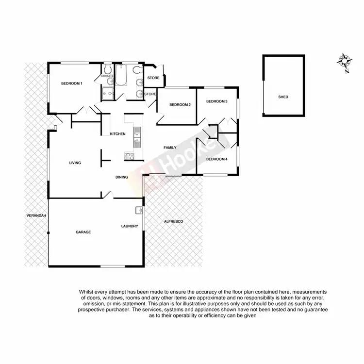 Floorplan of Homely house listing, 19 Gagarra Street, Eight Mile Plains QLD 4113