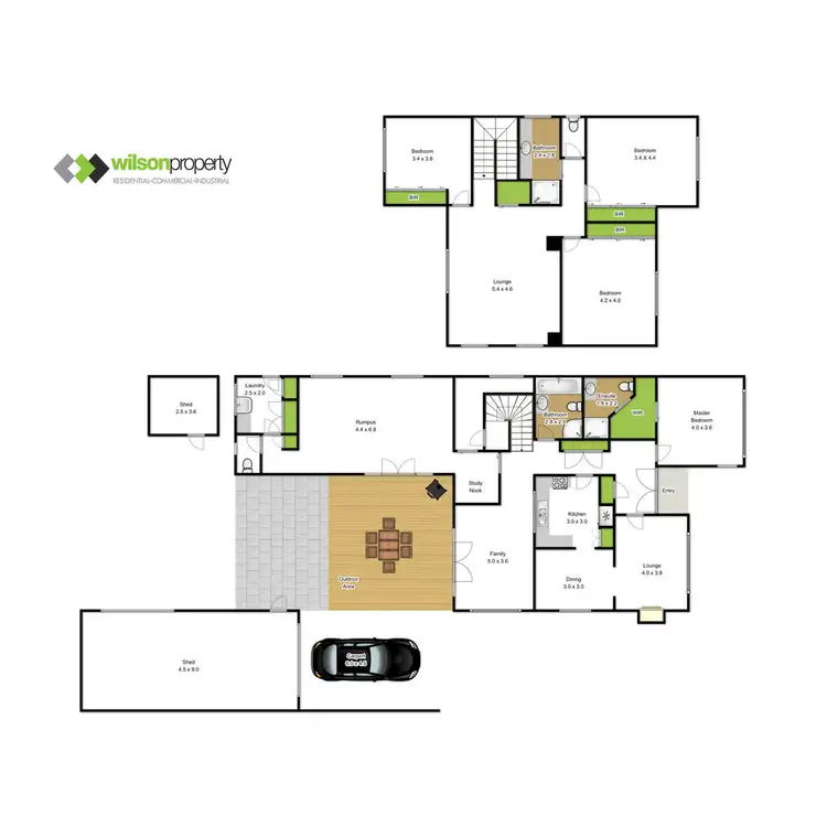 Floorplan of Homely house listing, 119 Kay Street, Traralgon VIC 3844