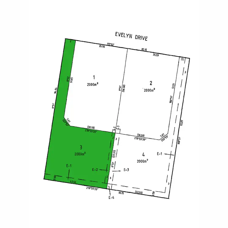 Floorplan of Homely land listing, 18 Evelyn Drive, Sale VIC 3850