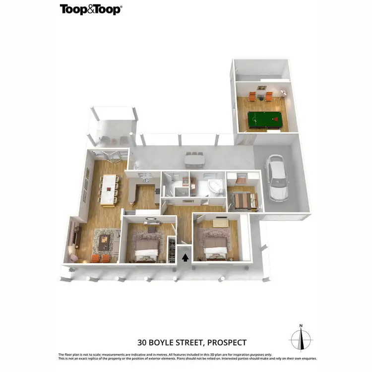 Floorplan of Homely house listing, 30 Boyle Street, Prospect SA 5082