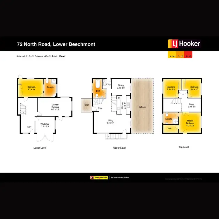 Floorplan of Homely house listing, 72 North Road, Lower Beechmont QLD 4211