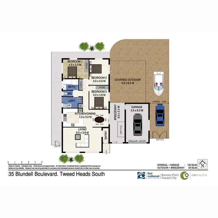 Floorplan of Homely house listing, 35 Blundell Boulevard, Tweed Heads South NSW 2486