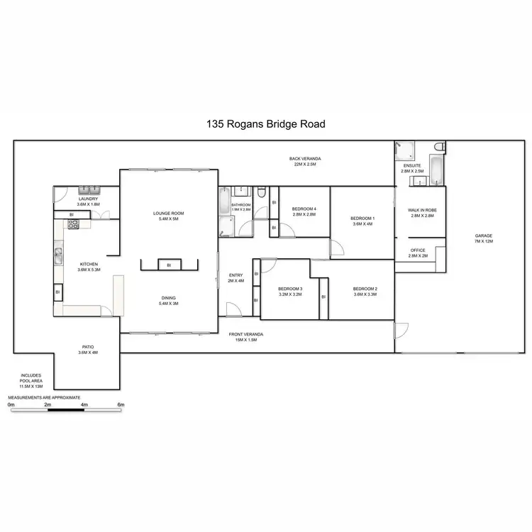 Floorplan of Homely house listing, 135 Rogan Bridge Road, Waterview Heights NSW 2460