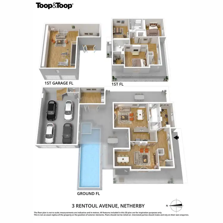 Floorplan of Homely house listing, 3 Rentoul Avenue, Netherby SA 5062