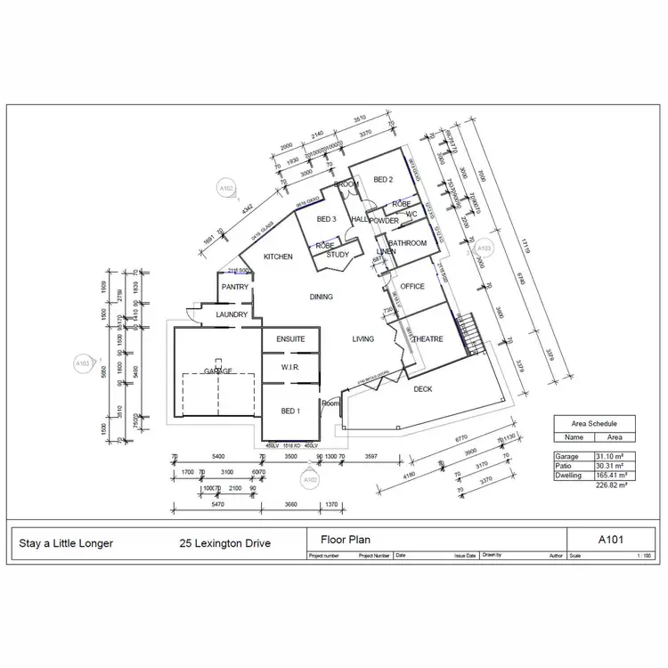 Floorplan of Homely house listing, 25 Lexington Drive, Lammermoor QLD 4703