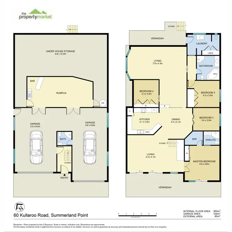 Floorplan of Homely house listing, 60 Kullaroo Road, Summerland Point NSW 2259