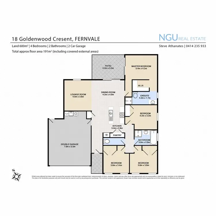 Floorplan of Homely house listing, 18 Goldenwood Crescent, Fernvale QLD 4306