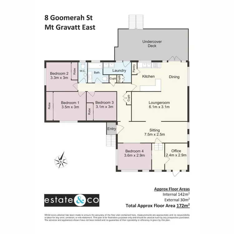 Floorplan of Homely house listing, 8 Goomerah Street, Mount Gravatt East QLD 4122