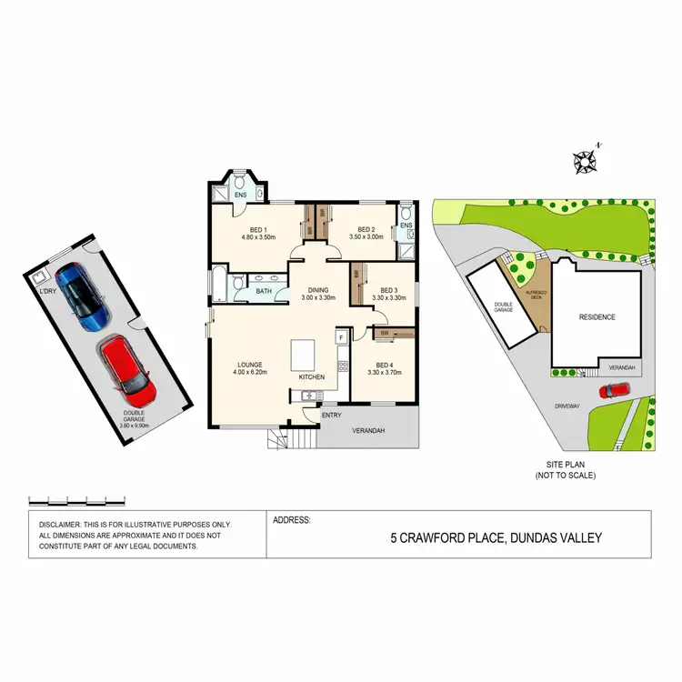 Floorplan of Homely house listing, 5 Crawford Place, Dundas Valley NSW 2117