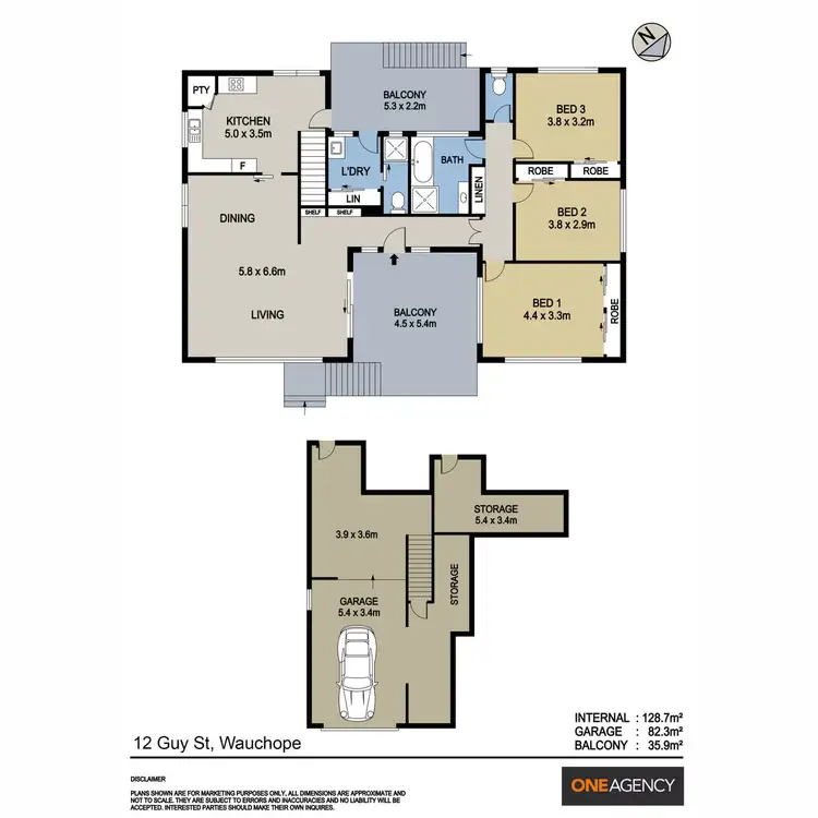 Floorplan of Homely house listing, 12 Guy Street, Wauchope NSW 2446