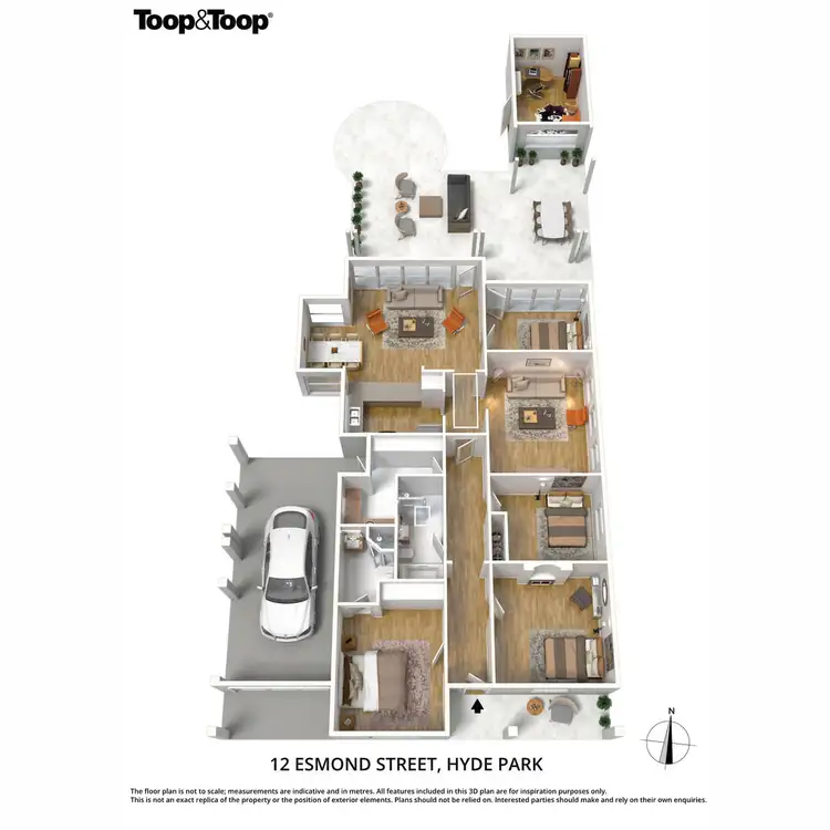 Floorplan of Homely house listing, 12 Esmond Street, Hyde Park SA 5061