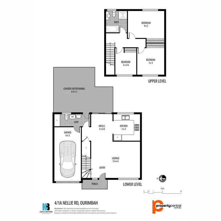 Floorplan of Homely townhouse listing, 4/1a Nellie Road, Ourimbah NSW 2258