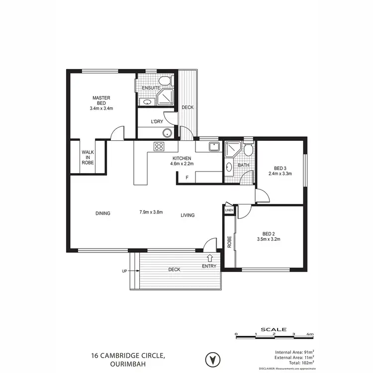 Floorplan of Homely house listing, 16 Cambridge Circle, Ourimbah NSW 2258