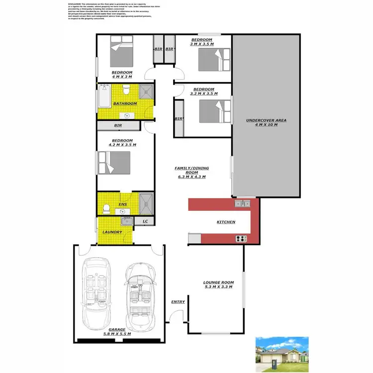 Floorplan of Homely house listing, 39 Knox Street, Glenmore Park NSW 2745