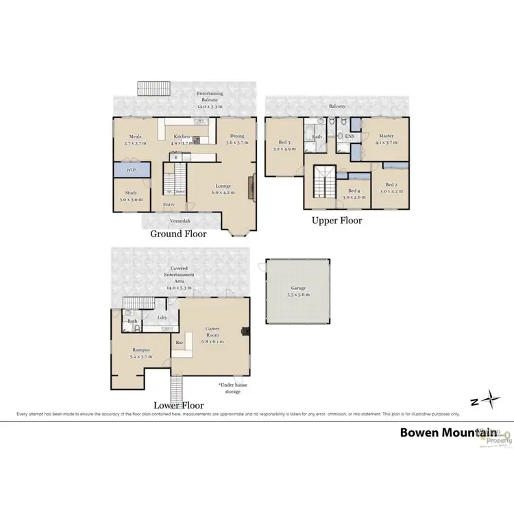 Floorplan of Homely house listing, 4-6 Bunya Crs, Bowen Mountain NSW 2753