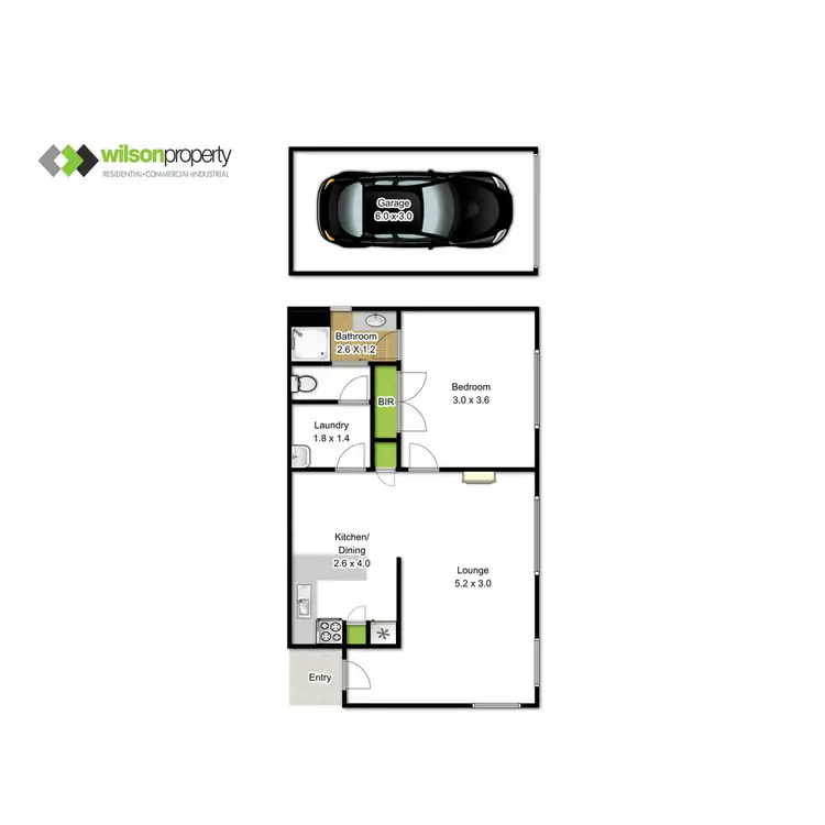 Floorplan of Homely unit listing, 10/74 Kay Street, Traralgon VIC 3844