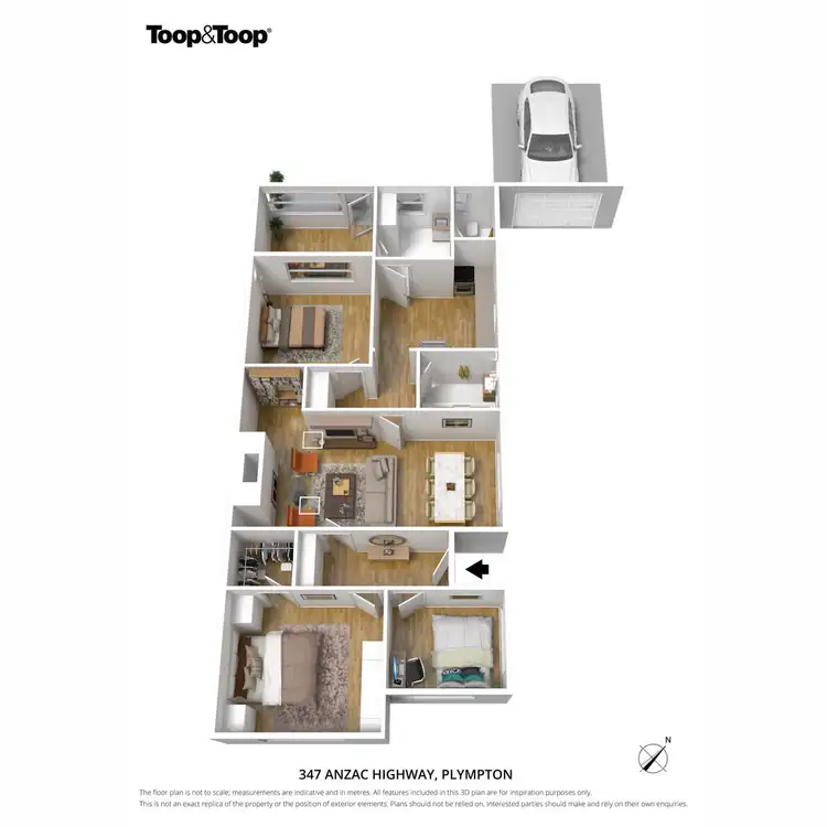 Floorplan of Homely house listing, 347 Anzac Highway, Plympton SA 5038