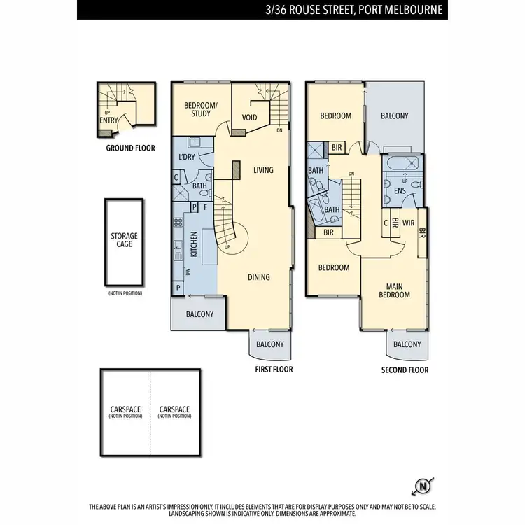 Floorplan of Homely apartment listing, 3/36 Rouse Street, Port Melbourne VIC 3207