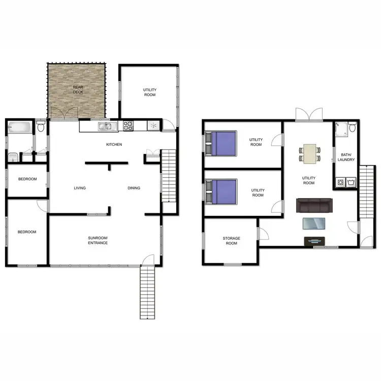 Floorplan of Homely house listing, 350 Wardell Street, Enoggera QLD 4051