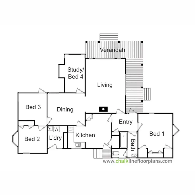 Floorplan of Homely house listing, 70a Stoneleigh Road, Mansfield VIC 3722