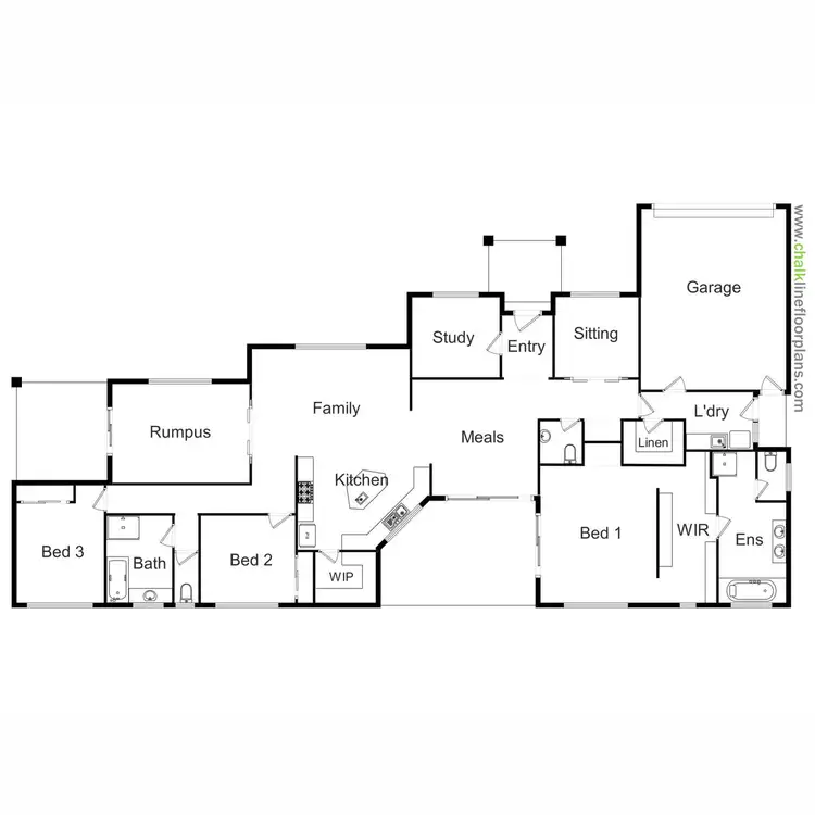 Floorplan of Homely house listing, 12 Village Court, Mansfield VIC 3722
