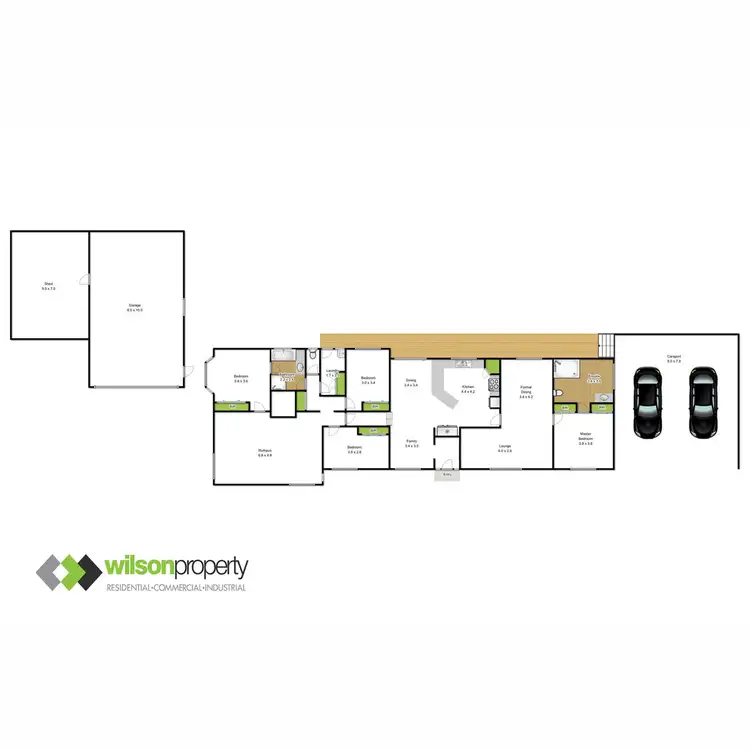 Floorplan of Homely rural property listing, 25 Wirilda Court, Glengarry VIC 3854