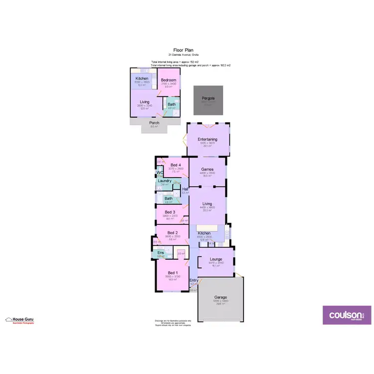 Floorplan of Homely house listing, 21 Clarinda Avenue, Orelia WA 6167