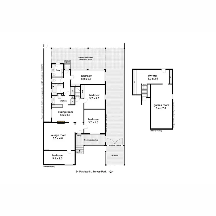 Floorplan of Homely house listing, 34 Macleay Street, Turvey Park NSW 2650