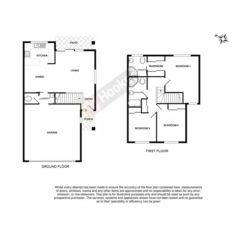 Floorplan of Homely townhouse listing, 50/18 Mornington Court, Calamvale QLD 4116