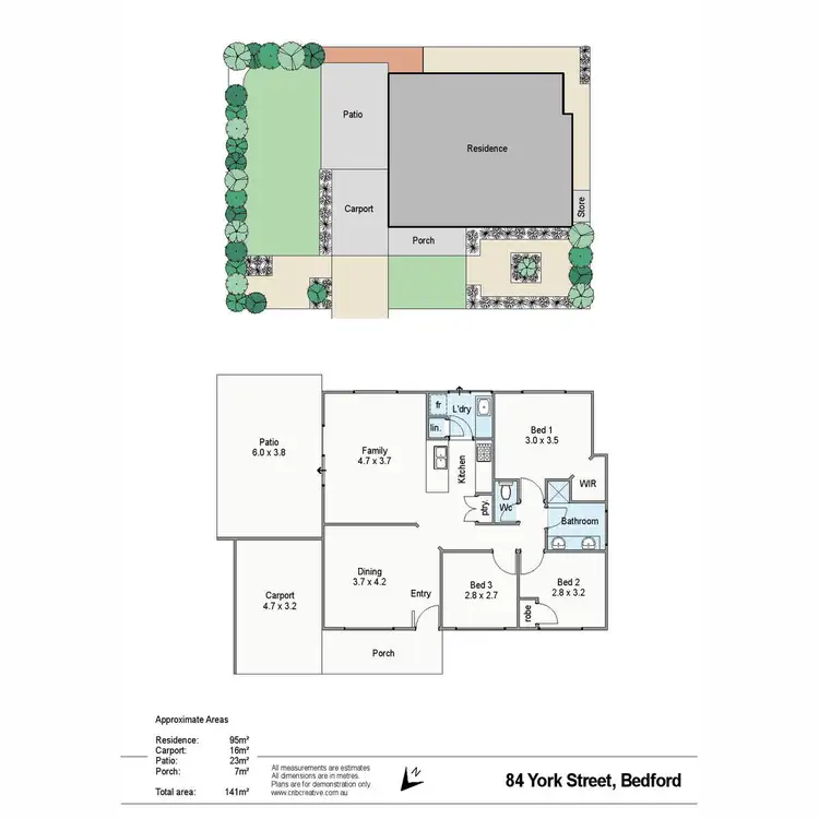 Floorplan of Homely house listing, 84 York Street, Bedford WA 6052