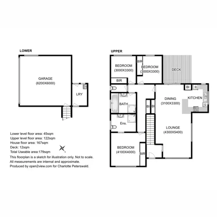 Floorplan of Homely unit listing, 1/78 Pennington Drive, Sorell TAS 7172